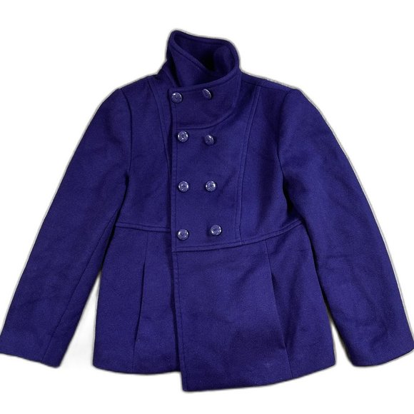 Cashmere Armani Coat | Size 8 | Purple coat - Picture 4 of 12